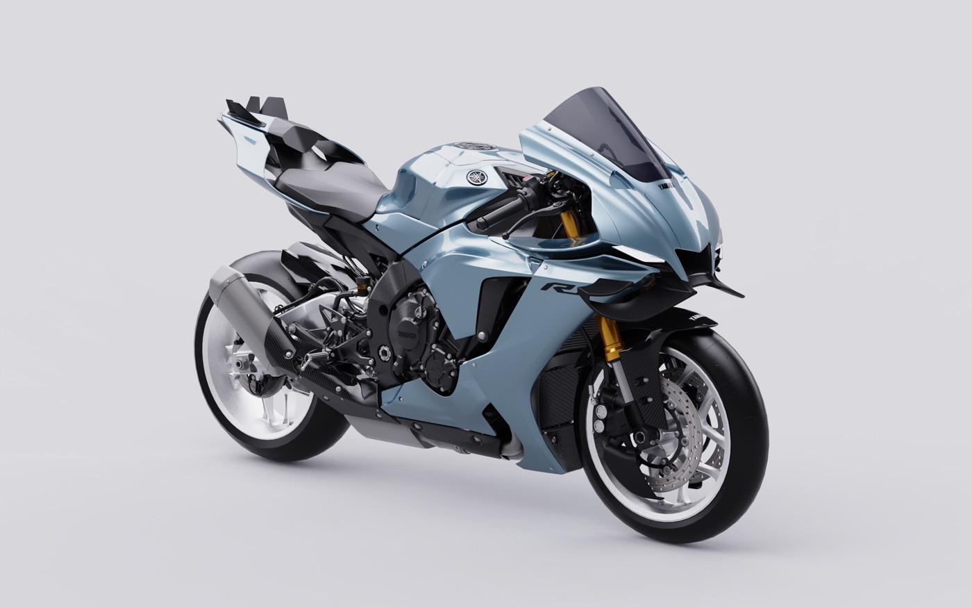 Front3D Yamaha R1 空力套件實裝